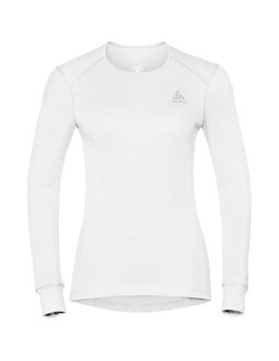 Koszulka damska odlo bl top crew neck l/s active warm eco roz. s biała