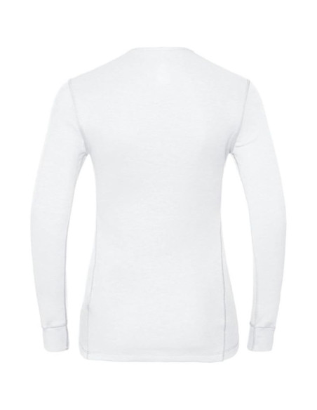 Koszulka damska odlo bl top crew neck l/s active warm eco roz. s biała