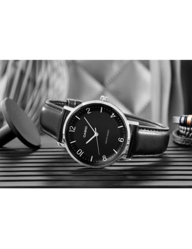 Zegarek męski casio mtp-vt03l-1bdf + box