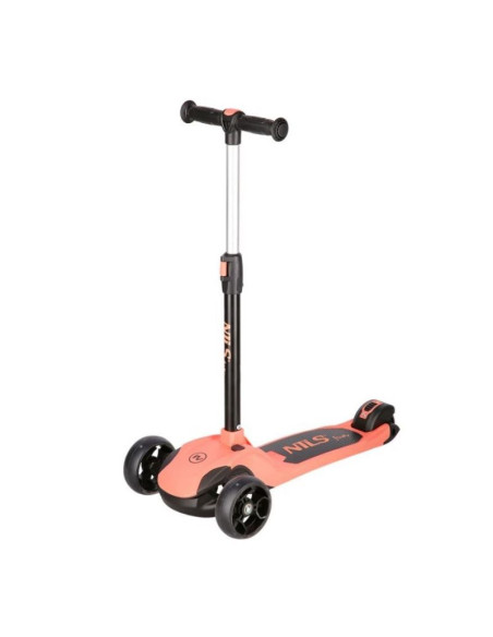 Hulajnoga dziecięca nils fun hlb122 led różowa