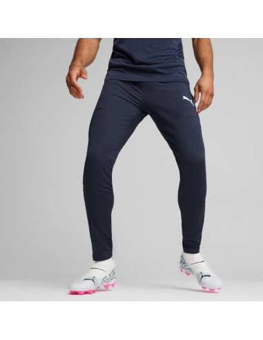 Spodnie męskie puma team goal slim training granatowe 659037 06