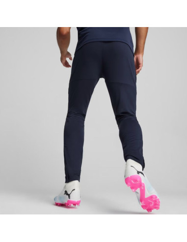 Spodnie męskie puma team goal slim training granatowe 659037 06