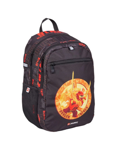 Lego ninjago extended backpack 20222-2502 czarne one size