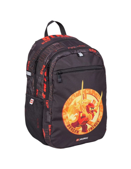 Lego ninjago extended backpack 20222-2502 czarne one size