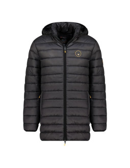 Kurtka męska geographical norway amigomap long hood db black men 233 black (wz5085h/gn-noir)