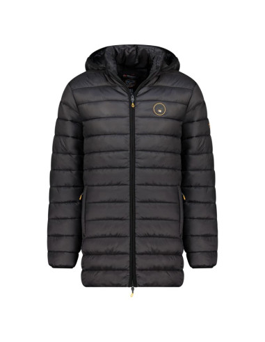 Kurtka męska geographical norway amigomap long hood db black men 233 black (wz5085h/gn-noir)