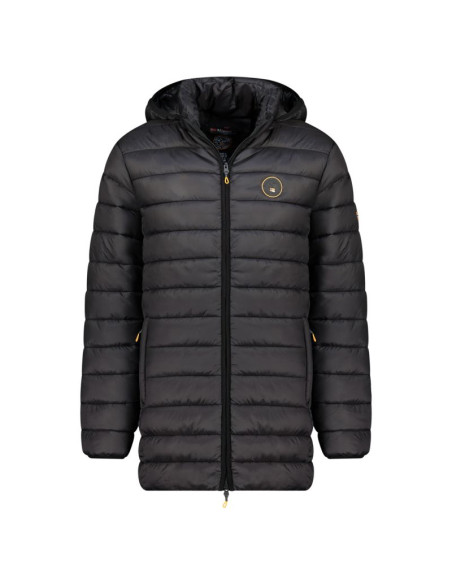 Kurtka męska geographical norway amigomap long hood db black men 233 black (wz5085h/gn-noir)