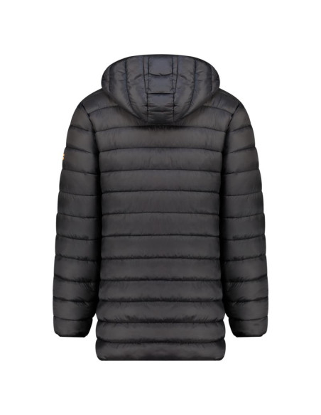 Kurtka męska geographical norway amigomap long hood db black men 233 black (wz5085h/gn-noir)