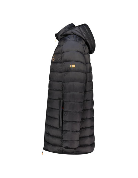 Kurtka męska geographical norway amigomap long hood db black men 233 black (wz5085h/gn-noir)