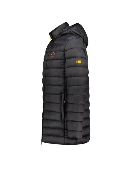 Kurtka męska geographical norway amigomap long hood db black men 233 black (wz5085h/gn-noir)