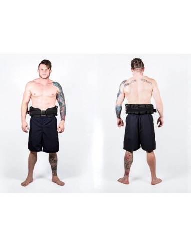 Pas obciażeniowy z regulacją wagi 1-10 kg bushido