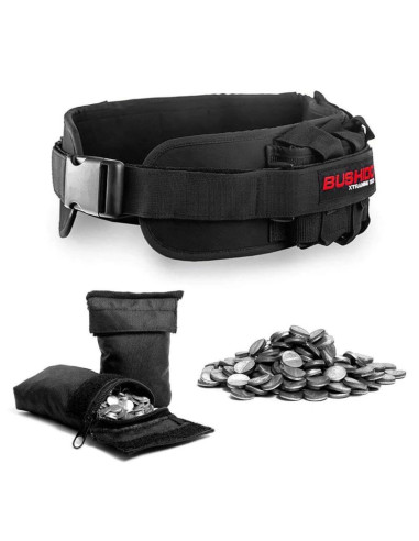 Pas obciażeniowy z regulacją wagi 1-10 kg bushido