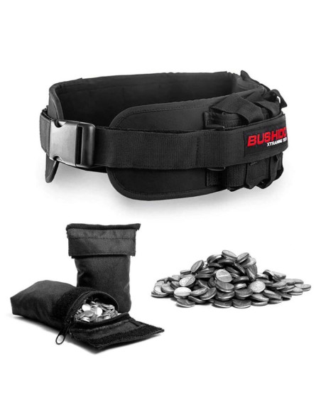Pas obciażeniowy z regulacją wagi 1-10 kg bushido