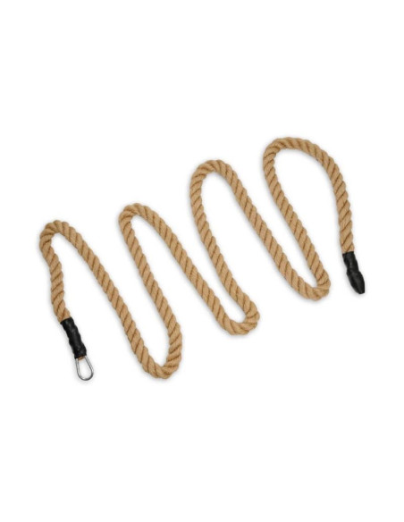 Lina do wspinania, climbing rope  - jutowa - 3 m