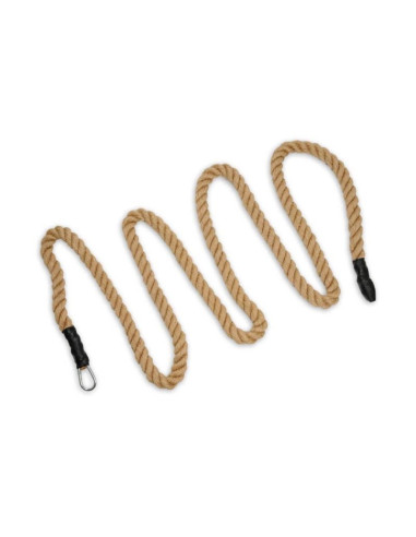 Lina do wspinania, climbing rope  - jutowa - 3 m
