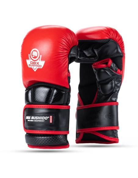 Rękawice mmasparingowe m - warrior red - legacyseries