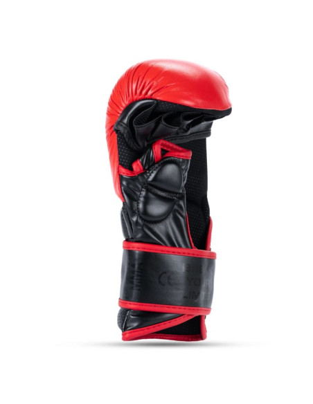 Rękawice mmasparingowe m - warrior red - legacyseries