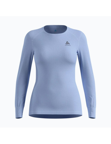 Bielizna termoaktywna z długim rękawem odlo bl top crew neck s/s active warm roz. m niebieska