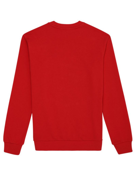 Bluza męska fila leverano regular crew sweat czerwona fam0876 30002