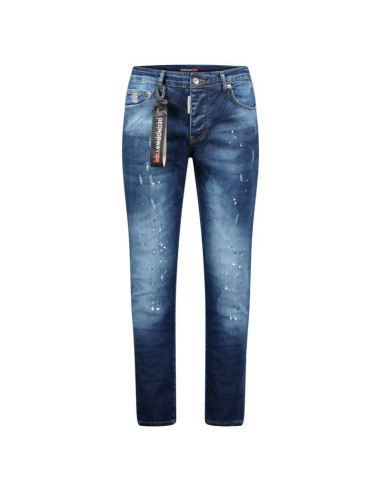 Spodnie geographical norway mod 207 eo men 2614 niebieski męska (sw6365h/gno-blue)