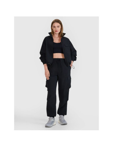 Spodnie casual cargo damskie 4f 4frss25ttrof1452-20s