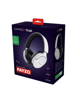 Słuchawki trust gxt489w fayzo headset wht (25210)