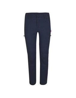 Spodnie zapinane na zamek dziecięce dla chłopca/dziewczynki trollkids kids kjerag zip-off pants navy (177-100)