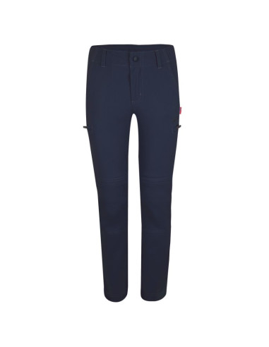Spodnie zapinane na zamek dziecięce dla chłopca/dziewczynki trollkids kids kjerag zip-off pants navy (177-100)