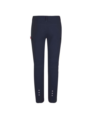 Spodnie zapinane na zamek dziecięce dla chłopca/dziewczynki trollkids kids kjerag zip-off pants navy (177-100)