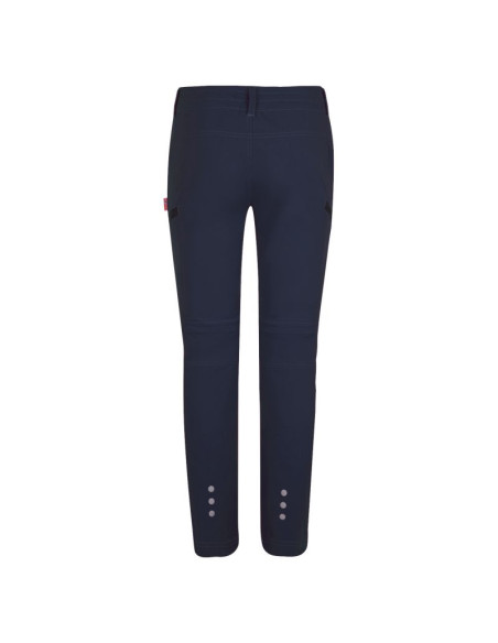Spodnie zapinane na zamek dziecięce dla chłopca/dziewczynki trollkids kids kjerag zip-off pants navy (177-100)