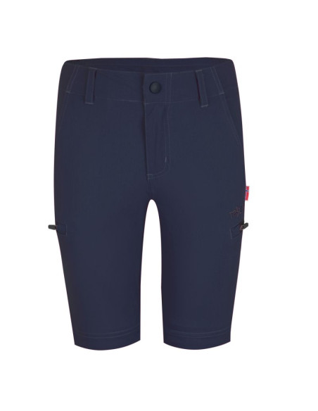 Spodnie zapinane na zamek dziecięce dla chłopca/dziewczynki trollkids kids kjerag zip-off pants navy (177-100)