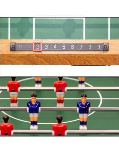 Stół do gry w piłkarzyki wooden 69x36,5x65cm enero