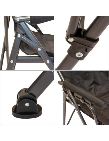 Krzesło turystyczne składane deluxe redcliffs