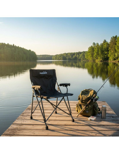 Krzesło turystyczne składane deluxe redcliffs