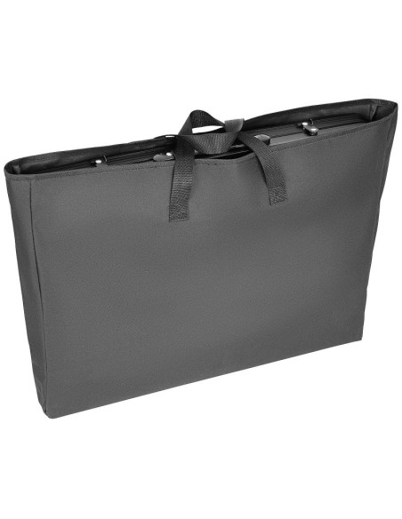 Stolik turystyczny składany kempingowy 90x60x36-68cm siatka stalowa drewno