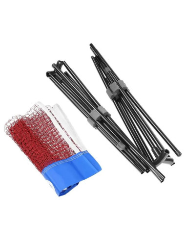 Słupki badminton/siatkówka/tenis regulowane 3w1 + pokrowiec enero