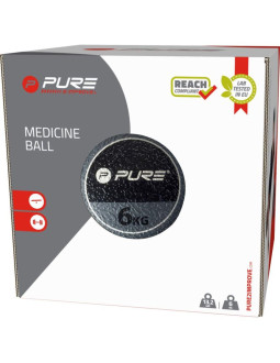 Medicine ball piłka lekarska 6kg pure 2 improve 2