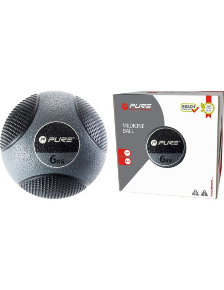 Medicine ball piłka lekarska 6kg pure 2 improve