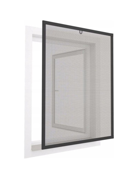 Moskitiera okno alu 130x150 antracyt