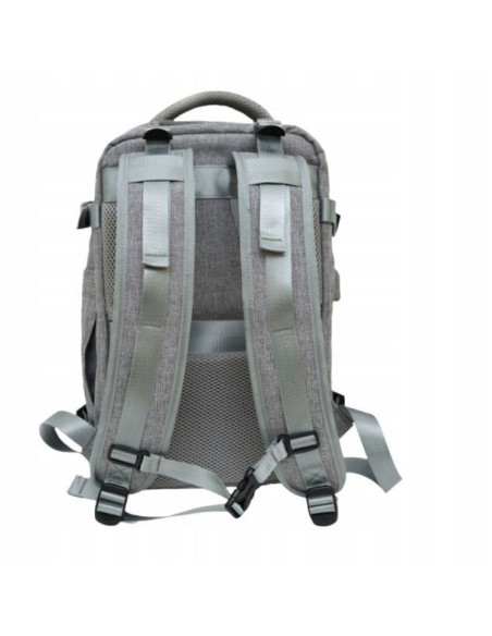 Plecak podróżny kabinowy noveen ctb410 grey 40x20x25