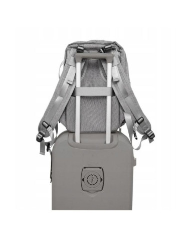 Plecak podróżny kabinowy noveen ctb410 grey 40x20x25