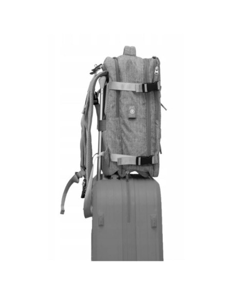 Plecak podróżny kabinowy noveen ctb410 grey 40x20x25