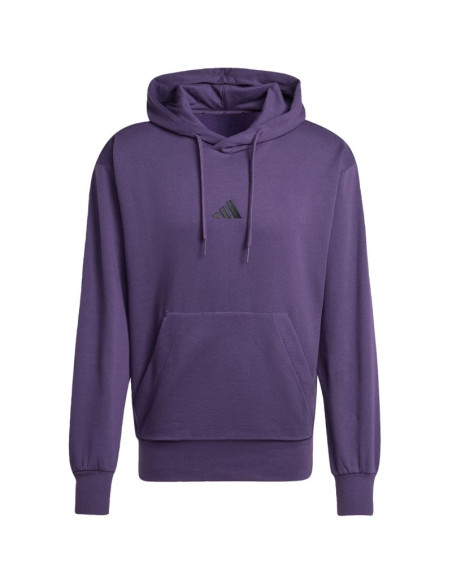 Bluza męska adidas essentials feelcozy fioletowa jx5661