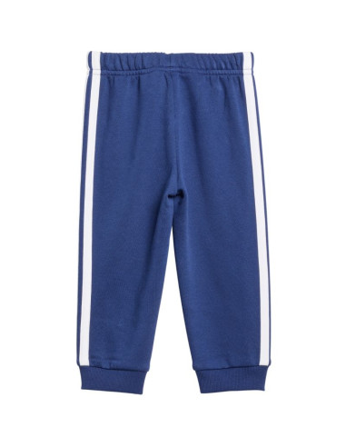 Dres dla dzieci adidas essentials tiberio 3 stripes fleece niebieski kc6004