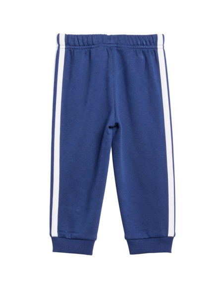 Dres dla dzieci adidas essentials tiberio 3 stripes fleece niebieski kc6004