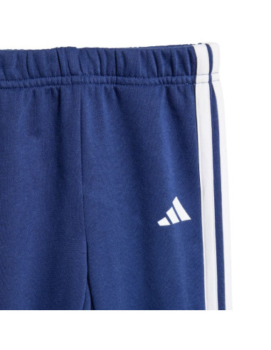 Dres dla dzieci adidas essentials tiberio 3 stripes fleece niebieski kc6004