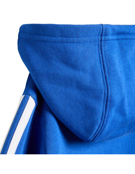 Dres dla dzieci adidas essentials tiberio 3 stripes fleece niebieski kc6004