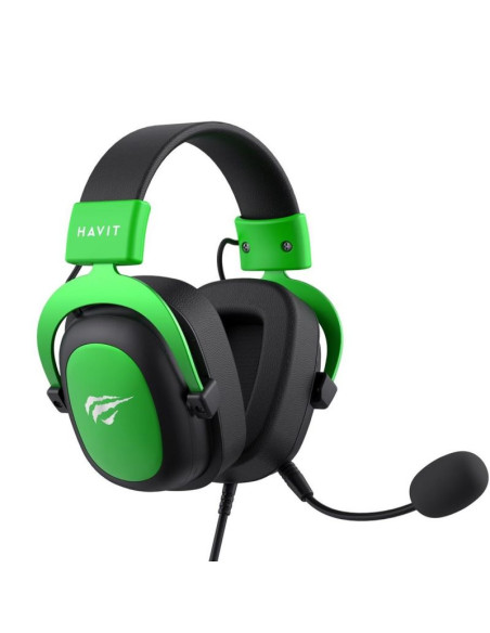 Słuchawki gamingowe havit h2002d czarny/zielony