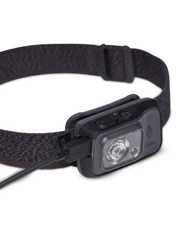 Latarka czołowa black diamond cosmo 350-r headlamp graphite