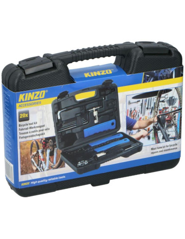 Zestaw narzędzi do naprawy roweru 20 elementów kinzo